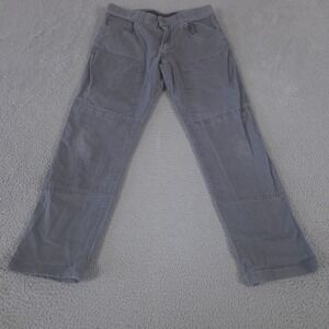 Origin Pants Mens 36x34 Grey Thrive Workwear Tradesman Straight Double Knee USA
